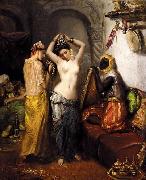 Theodore Chasseriau Orientalist Interior USA oil painting reproduction